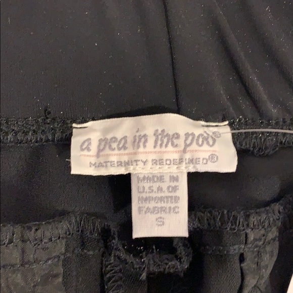 A Pea in the Pod black maternity pants - Picture 4 of 7